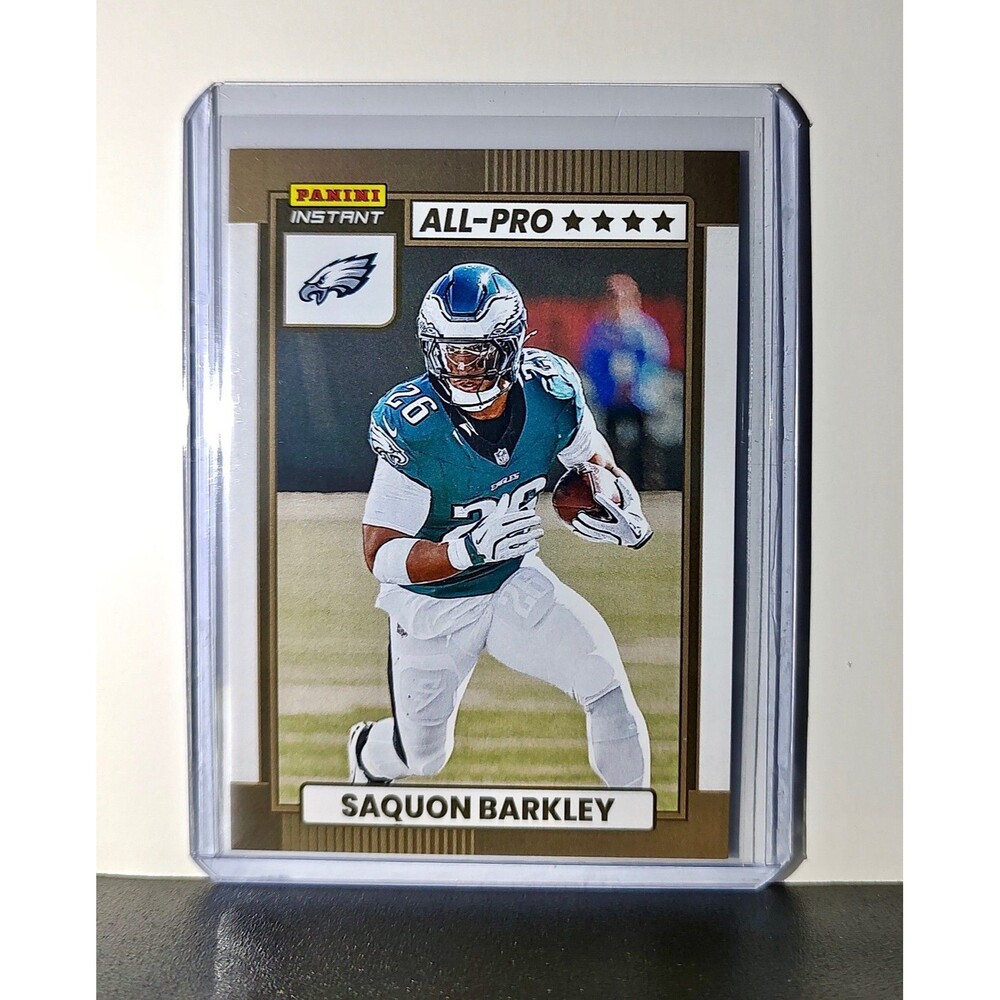 Saquon Barkley 2024 All-Pro Panini NFL #2 Football Philadelphia Eagles 1 of 101